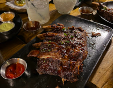 Fuego by Mana signature dishes Pastrami Egg Rolls
Rib Eye Sandwich
Cowboy Steak